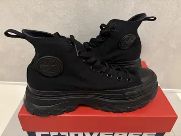 컨버스 트렉 웨이브 하이 블랙 하이컷 스니커즈