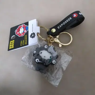 만박 산리오의 키티 키링입니다 블랙입니다