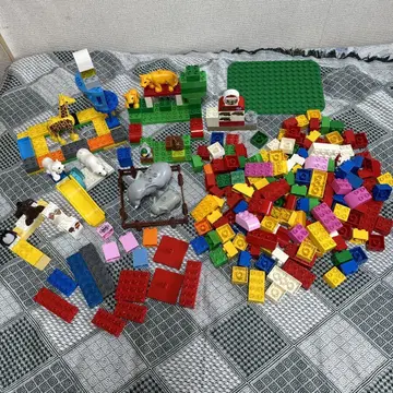 LEGO 듀플로 블록 동물 기초판 북극곰 바다사자 토끼 오리