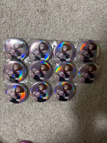 우라라카 오챠코 캔뱃지