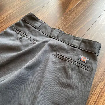 Dickies 874 오리지널 핏 블랙 워크 팬츠