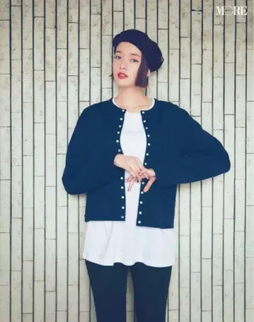 agnes b 에네스베 가디건 프레숑