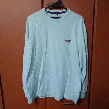 PALACE 민트 그린 긴팔 T셔츠 M
