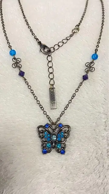 ANNA SUI 버터플라이 목걸이