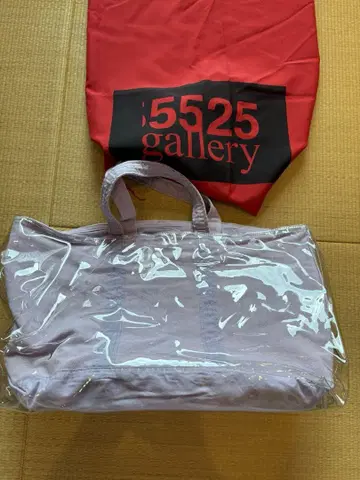 5525 gallery 연보라색 토트백 수납 봉투 포함