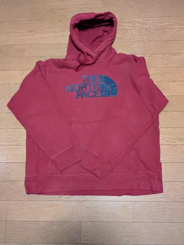 THE NORTH FACE 빨간색 L 사이즈 후드티