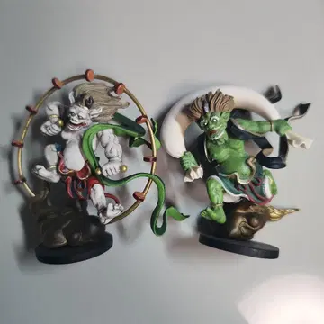 카이요도 불상 입체도감 풍신 뇌신 풀컬러