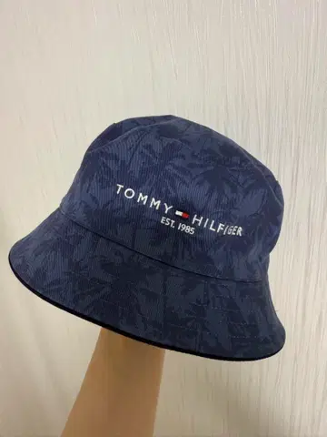 TOMMY HILFIGER 버킷햇 리버서블