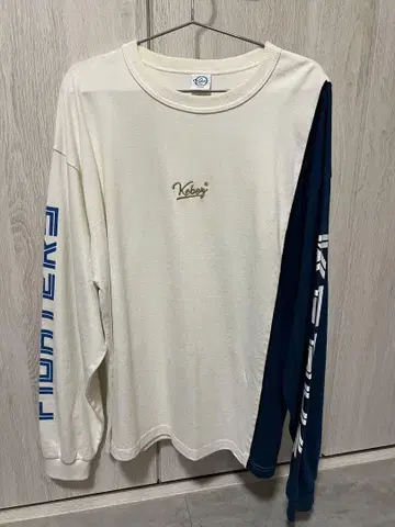 keboz FIGHTERS x KEBOZ 2TONE L/S TEE