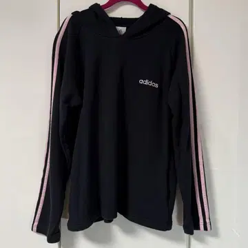 adidas 아디다스 후디 풀오버 후드티 핑크 스트라이프