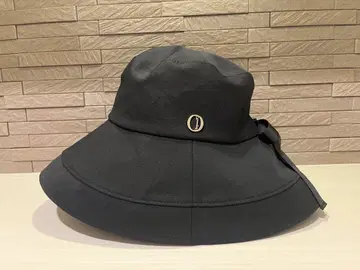 샤포도오 블랙 버킷햇 리본 포함 57.5cm 사이즈 M