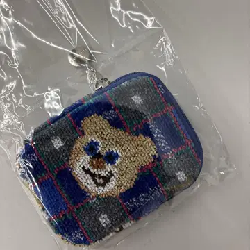 러브러리 고베 타탄 테디 참 파우치 산치카점 한정판