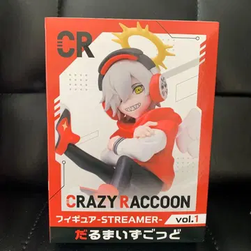 Crazy Raccoon STREAMER 피규어 달마 [ 상자 없음 ]