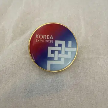 만박 한국관 핀 배지