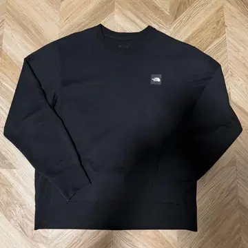 THE NORTH FACE 블랙 맨투맨 XL