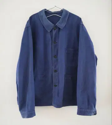 50's 코튼 트윌 유로 워크 자켓 프렌치 빈티지