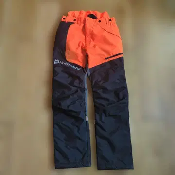 Husqvarna 작업용 바지 오렌지/블랙