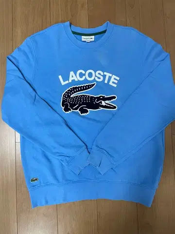 LACOSTE 라이트 블루 트레이닝복 L 사이즈