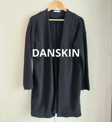 DANSKIN 댄스킨 얇은 소재 롱 코트 가디건 코디건