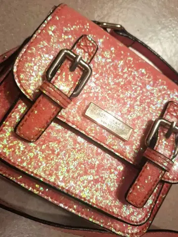 Katespade 핑크 라메 숄더백