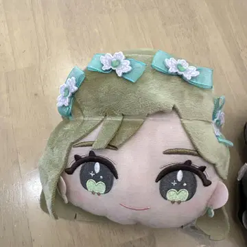 =LOVE 봉제 인형 페이스 패스 케이스