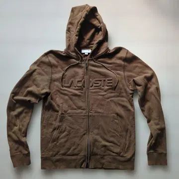 LACOSTE 브라운 후드티 FR 4