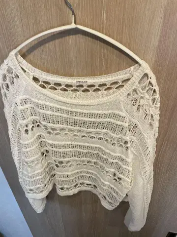 드레스레이브 DRESSLAVE 레이스 썸머 니트