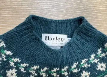 할리 오브 스코틀랜드 노르딕 울 니트 스웨터 38