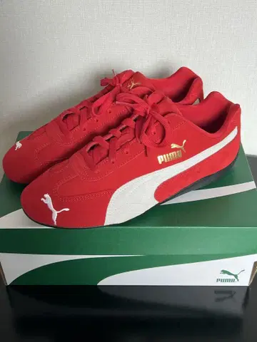 PUMA 스피드캣 빨간색 박스 포함