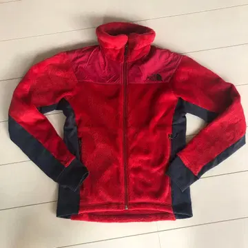 THE NORTH FACE 플리스 빨간색 x 블랙 NA45103Z