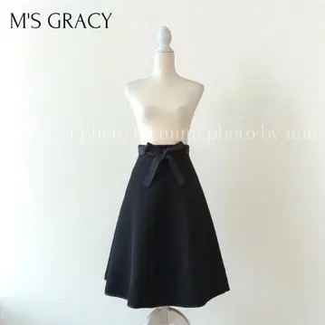 M'S GRACY*본딩 플레어 스커트