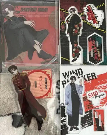 WIND BREAKER 아크릴 스탠드 소방준비 묶음 판매
