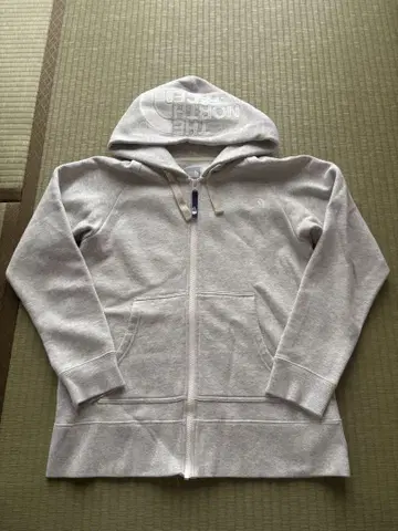 THE NORTH FACE 후드 부착 후드티 L 그레이