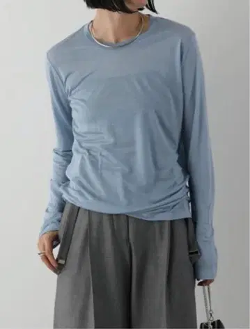 baserange bamboo tee long sleeve S