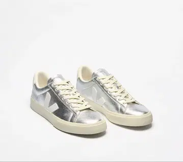 VEJA CAMPO SILVER WHITE