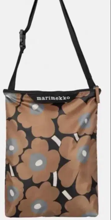marimekko 플라워 패턴 숄더백