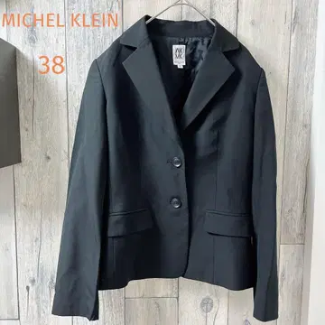 MK MICHEL KLEIN (38) 테일러드 자켓 블랙 포멀 등