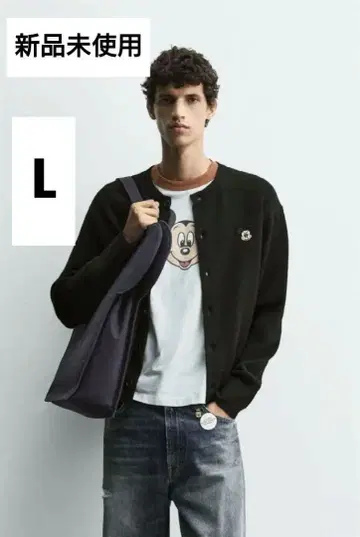 zara 미키 가디건 L