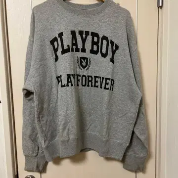 PLAYBOY 그레이 트레이닝복