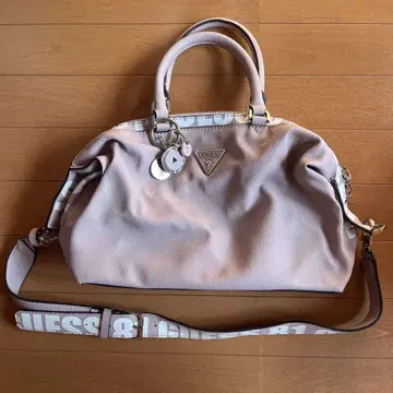 GUESS 라이트 핑크 핸드백 숄더백