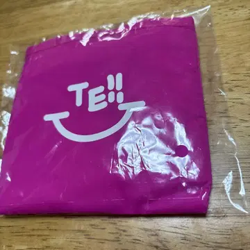 테고시 유야 TE!! 에코백 핑크