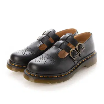 Dr. Martens 멜리 제인 더블 버클 신발