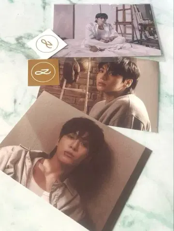 공식 ] JUNGKOOK golden 엽서 씰 정국