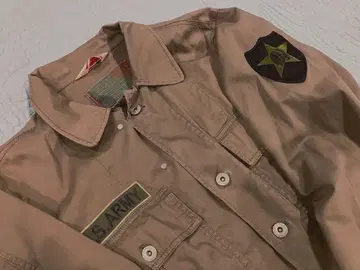 usarmy 유틸리티 셔츠 빈티지 밀리터리 구제 의류