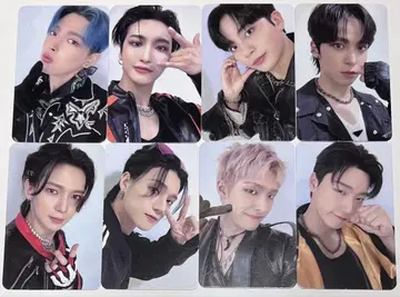 ATEEZ OUTLAW MINIRECORD 트레이딩 카드 8장 컴플리트