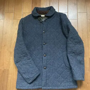 style addition 퀼팅 자켓 네이비