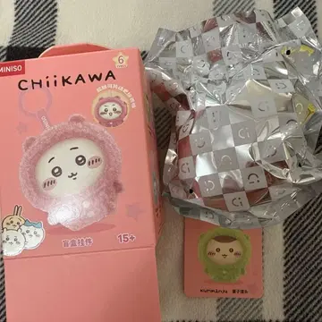 MINISO 치이카와(먼작귀) 페이스 체인지 마스코트 중국 한정판 밤만쥬