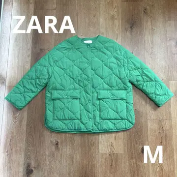 ZARA 노카라 퀼팅 오버 사이즈 자켓/M