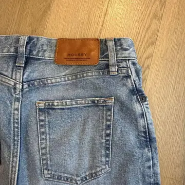 MOUSSY 플레어 데님 팬츠