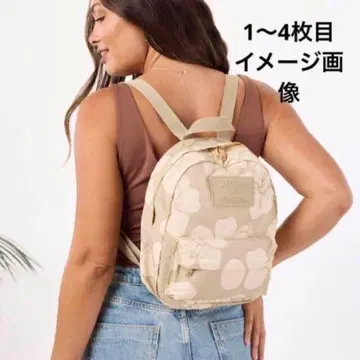 [ 신상 ] 알로하 컬렉션 미니 백팩 럭색 베이지